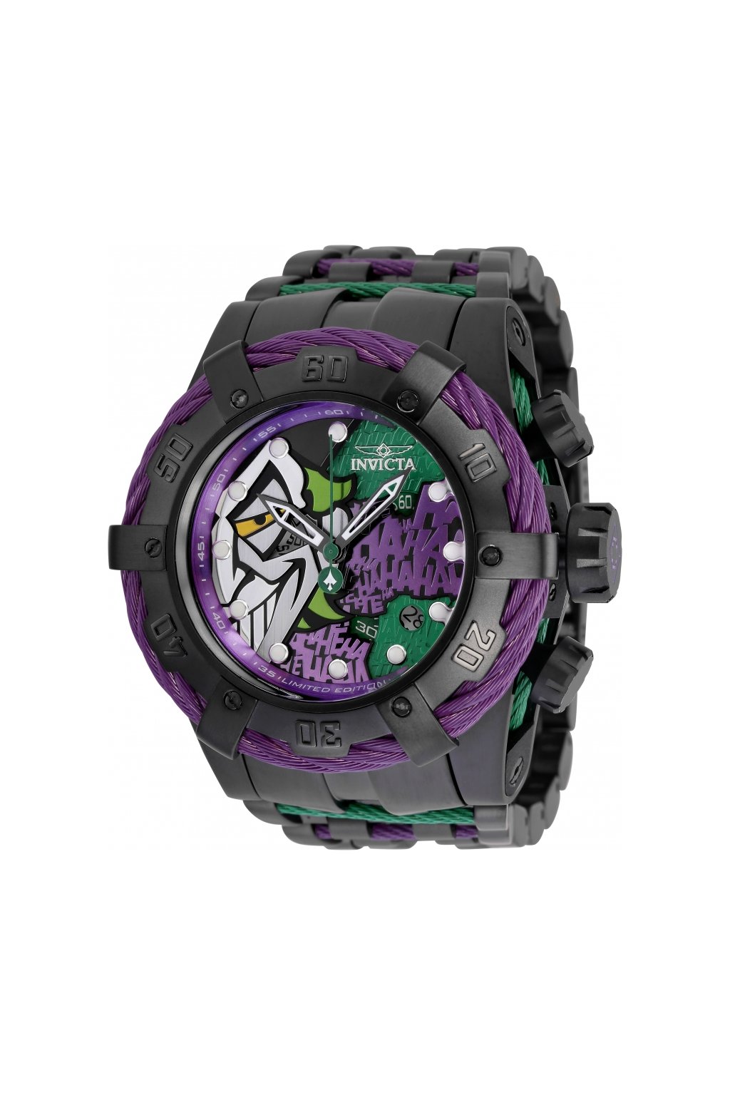 Pánské hodinky Invicta DC Comics Quartz 35321 Joker Limited Edition  + Kufr Invicta v hodnotě 1000 Kč ZDARMA