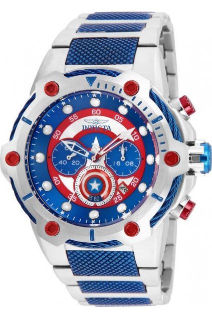 Pánské hodinky Invicta MARVEL Captain America 25780  + Dárková sada v hodnotě 2000 Kč ZDARMA