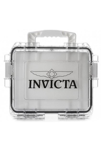 Invicta kufr na 3 kusy transparent žlutý DC3PCWHT