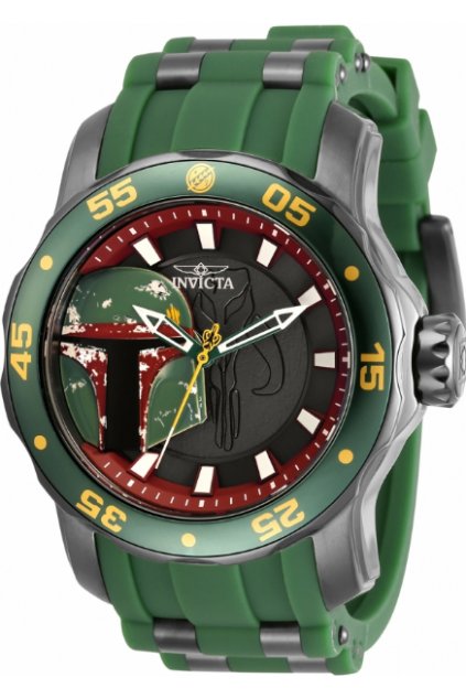 Pánské hodinky Invicta STAR WARS Boba Fett 32517  + Kufr Invicta v hodnotě 1000 Kč ZDARMA