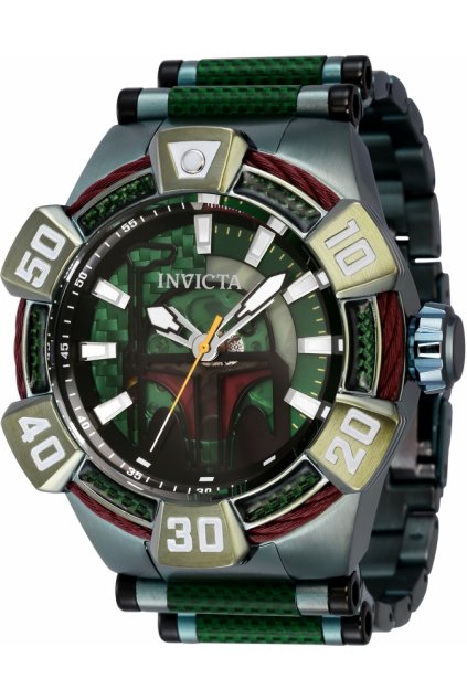 Pánské hodinky Invicta STAR WARS Boba Fett 40974  + Dárková sada v hodnotě 2000 Kč ZDARMA
