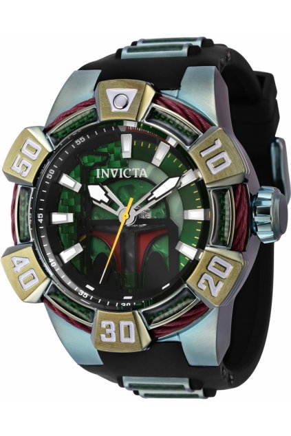 Pánské hodinky Invicta STAR WARS Boba Fett 40613  + Dárková sada v hodnotě 2000 Kč ZDARMA