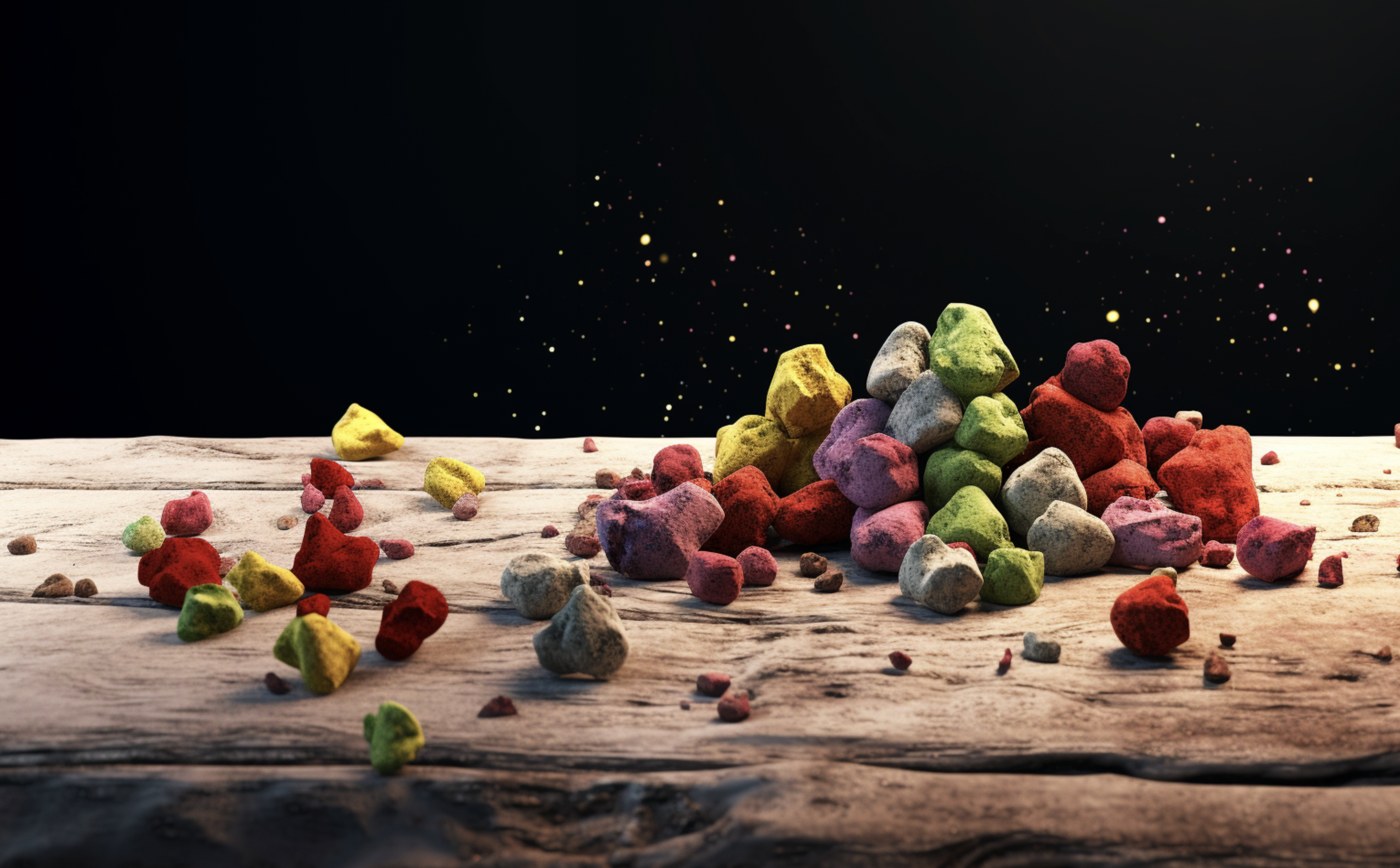 HHC moonrock v barvách duhy – novinka, která ohromuje Česko