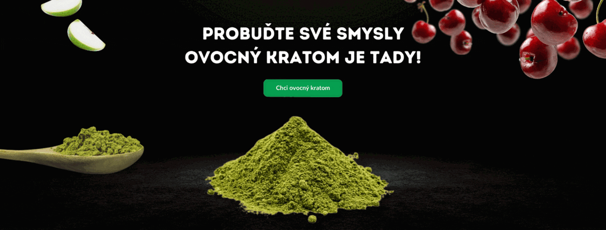 Novinka ovocný kratom