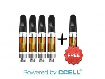 Výhodný set 20% HHC-P 4+1 Cartridge