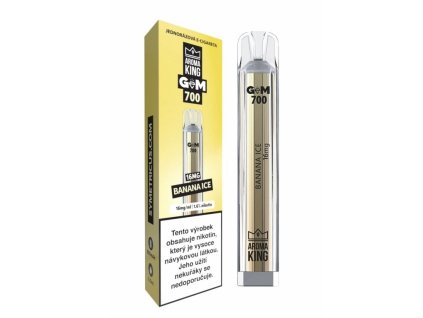Aroma King Gem Bar - Banana ice  - 16mg