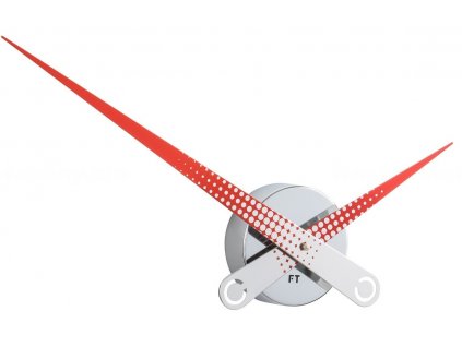 FT9630RD hodiny FT red dot hands 60cm