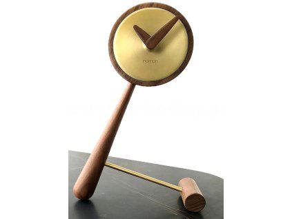 MPUNG - Nomon Puntero small walnut/gold