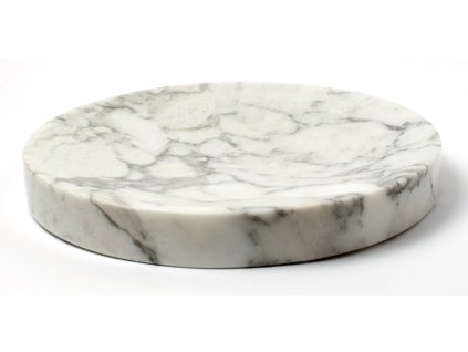 PAUM003CB  Marble Calacatta White 27cm