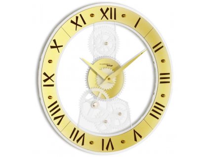 I132G - Orologio Genius da muro gold