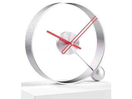 EN15 - Endless brushed silver/red 32cm