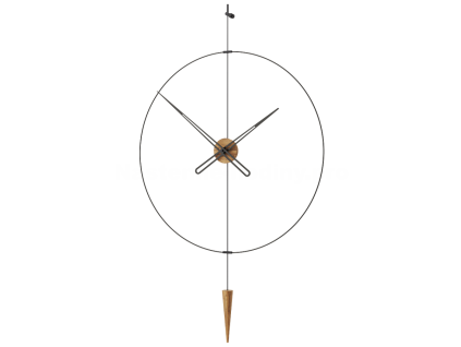 PP821 Pendulum Plus walnut-black-black 80cm
