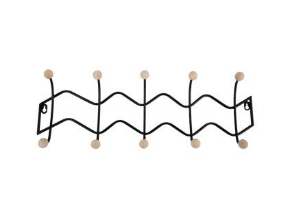 PT4274BK  Present Time Double Zig Zag, černý