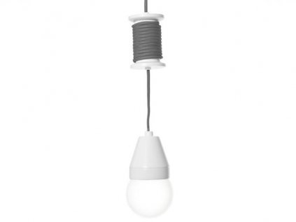 Pendant lamp Spool grey cable