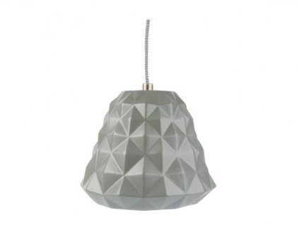 Pendant lamp Cast Mini ceramic grey, BOX32 Design