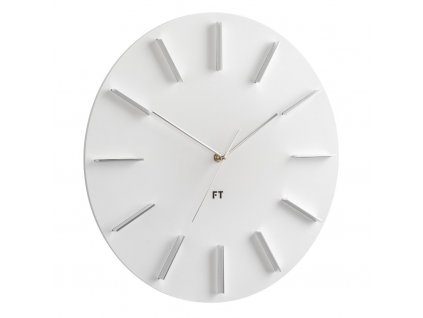 FT2010WH - Future Time Round white 40cm