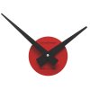Designové hodiny 10-311 CalleaDesign Botticelli piccolo 32cm (více barevných variant) Barva černá klasik-5 - RAL9017