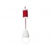 Pendant lamp Spool red cable