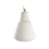 Pendant lamp Cast ceramic white, BOX32 Design