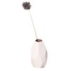 Vase Geo matt white ceramic medium