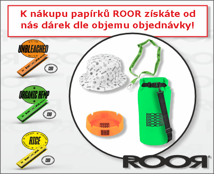 Cigaretové papírky ROOR nově na www.hodnedobratrafika.cz