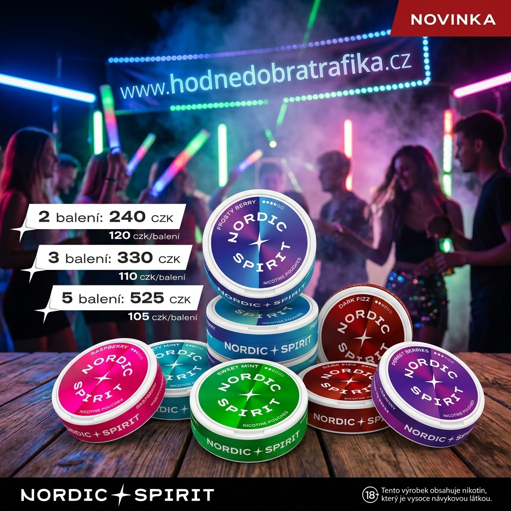 Nordic Spirit je tady. A první balení vyjde levněji.