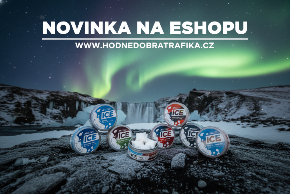 Nikotinové sáčky ICE... novinka z Islandu za super cenu