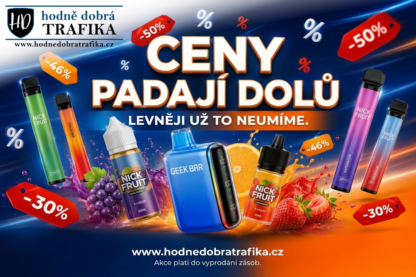 Objevte e-cigarety se slevou až 50 %
