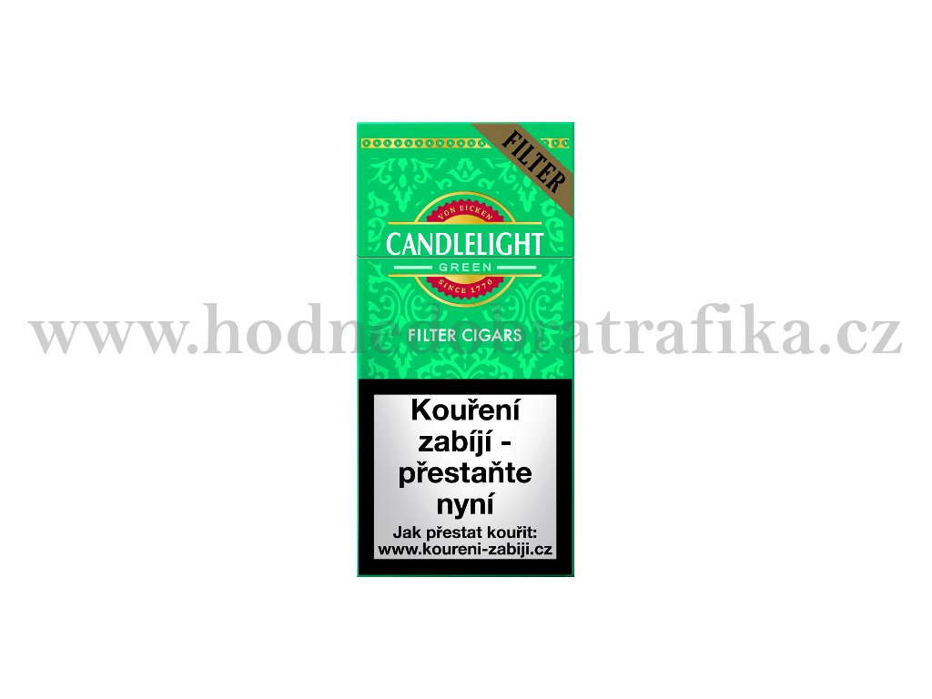 Candlelight Filter Green 10´s