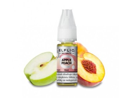 E liquid Elf Bar Elfliq Apple Peach 10ml