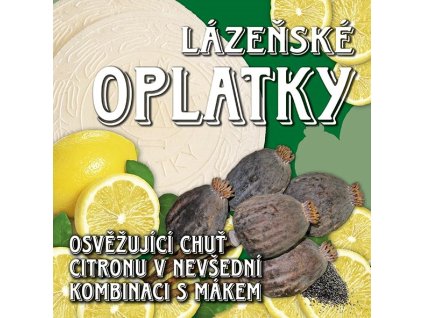 42 lazenske oplatky citron mak
