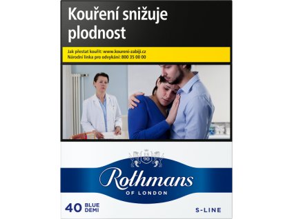 Rothmans S-Line 40s Blue (290,-)