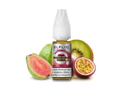 E liquid Elf Bar Elfliq Kiwi Passion Fruit Guava 10ml