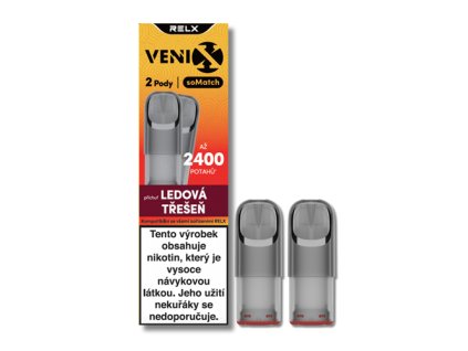 VENIX-RELX soMatch 2KS Pod - Cherry Ice (ledová třešeň)