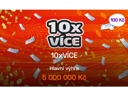 10x více