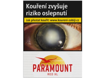 Paramount BB Red 22´s (167,-) prodej po kartonu
