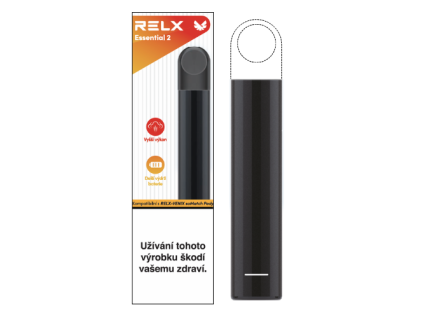 RELX Essential 2 Black zařízení VÝPRODEJ