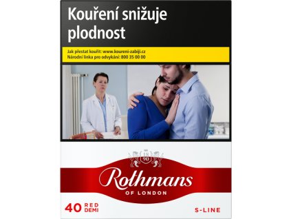 Rothmans S-Line 40s Red (300,-)