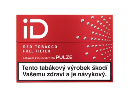 iD Red Tobacco 5,3g náplně pro zařízení Pulze KARTON