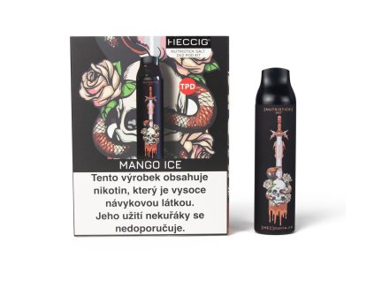 Heccig POD system DV2 starter kit mango ice