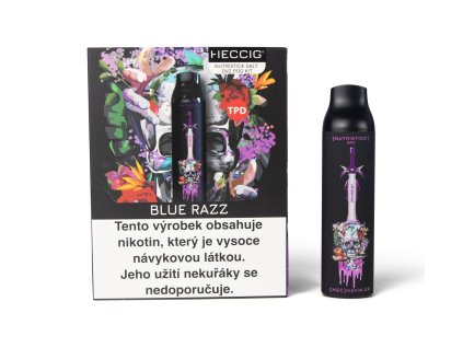 Heccig POD system DV2 starter kit blue razz