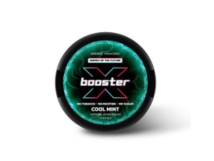 X Booster energetické sáčky Cool Mint 20 mg
