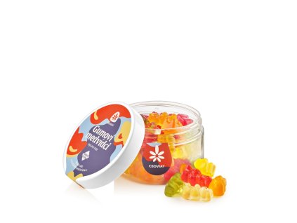 CBD Gumoví medvídci bez cukru 100g 2