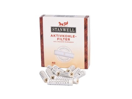 Dýmkový filtry Stan Well (40ks)