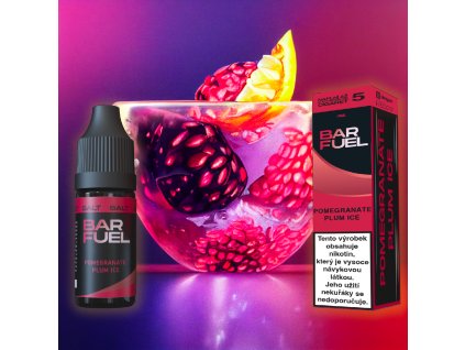 BAR FUEL e liquid Pomegranate Plum Ice