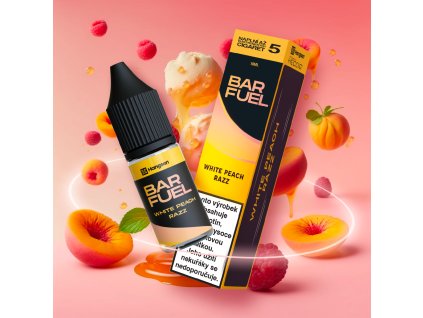 BAR FUEL e liquid White Peach Razz
