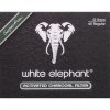 Dýmkový filtry White Elephant uhlíkové (40ks)
