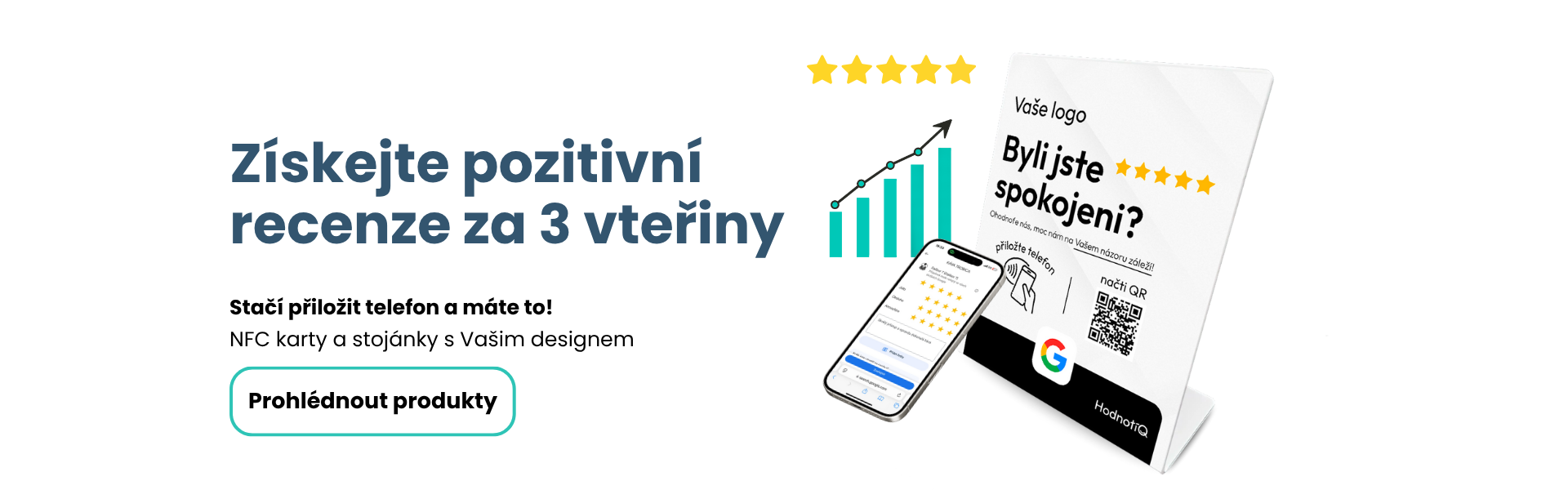 Získejte více hodnocení za 3 vteřiny!