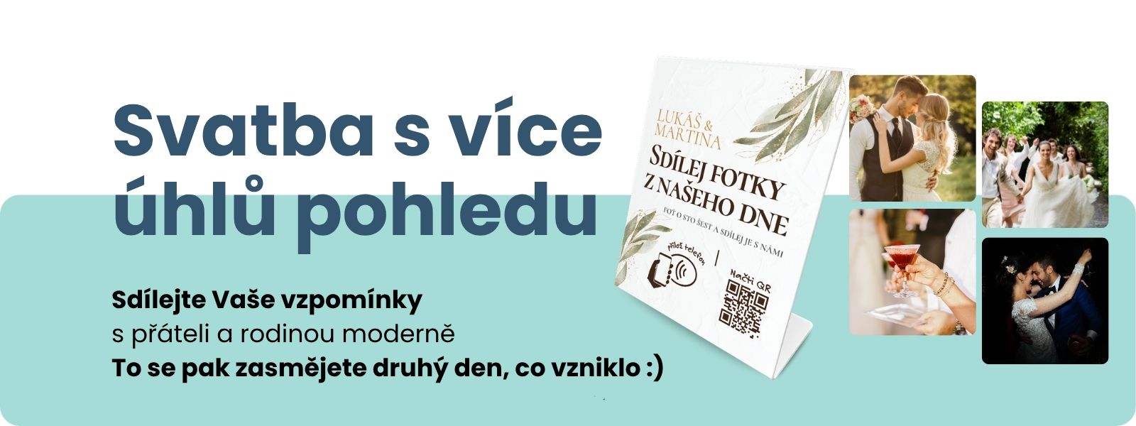 Svatební NFC stojánek