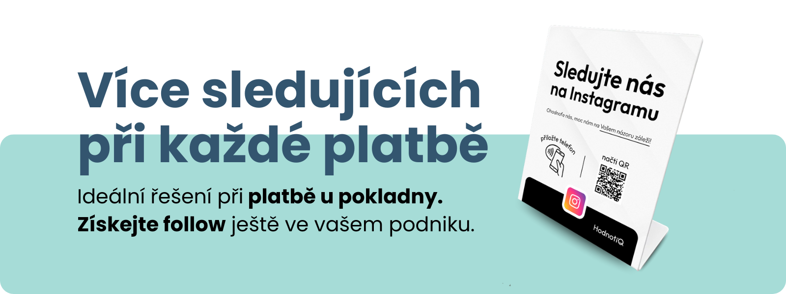 NFC Instagram stojánek